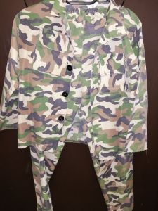 Kids Costumes to Hire - Camo Army - Top & Pants - CHILD